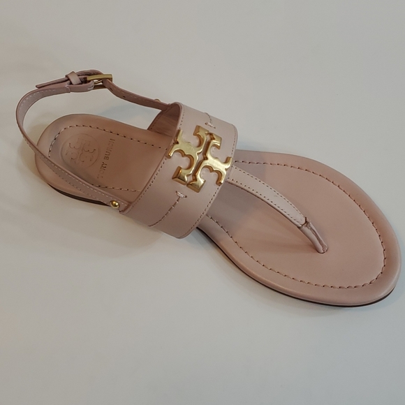 NWT TORY BURCH PINK SANDALS - Picture 2 of 3